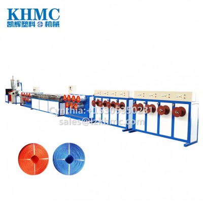 polyester fiber production line filament extruder toilet brush yarn making machine